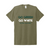 Go Green, Go White Stadium coordinates tee shirt - hunter green
