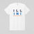 ILLINI Stadium Coordinates tee - white