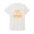 Go Big Orange Univ of TN Stadium Coordinates tee - off white