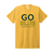 Go Blue! University of Michigan Stadium Coordinates tee - yellow