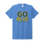 Go Blue! University of Michigan Stadium Coordinates tee - blue