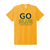 Go Blue! University of Michigan Stadium Coordinates tee - orange