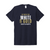 Up with the white and gold (Georgia tech) stadium coordinates tee - navy