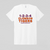 1-2-3-4 Clemson Tigers Stadium Coordinates Tee - white