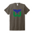 Hartford whalers logo tee - brown