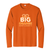 Go Big Orange Univ of TN Stadium Coordinates long sleeve tee - deep orange
