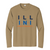 ILLINI Stadium Coordinates long sleeve moisture wicking tee - coyote brown