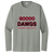 Go Dawgs - University of GA Stadium Coordinates Long Sleeve Tee - concrete