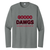 Go Dawgs - University of GA Stadium Coordinates Long Sleeve Tee - iron