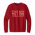 Utah Man Til I Die Stadium Coordinates Sweatshirt - red