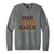 WAR DAMN EAGLE - Auburn University stadium coordinates sweatshirt - grey frost