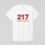 217 Fast Break Basketball T-Shirt | Vintage College Hoops Tee Inspired by Champaign Basketball Tradition - white