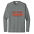 Let's Go Hokies Stadium Coordinates long sleeve tee - iron heather