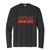 Let's Go Hokies Stadium Coordinates long sleeve tee - black