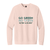 Go Green, Go White Stadium coordinates sweatshirt - rosewater