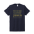 Touchdown Jesus Norte Dame Stadium Coordinates Tee - navy