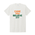 Cane you believe it? tee - white with orange and green lettering