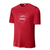 Love and Honor in white inside the ohio state outline on a red shirt