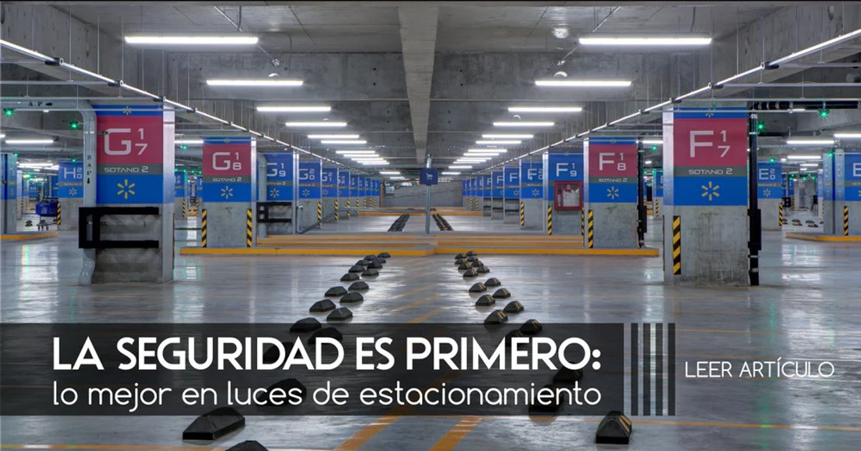 La seguridad es primero: lo mejor en luces de estacionamiento.