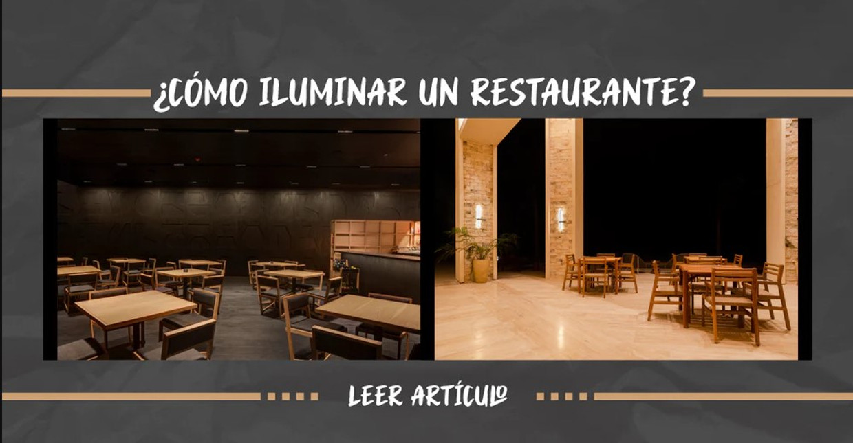 ¿Cómo iluminar un restaurante? ¿Cómo iluminar un restaurante?