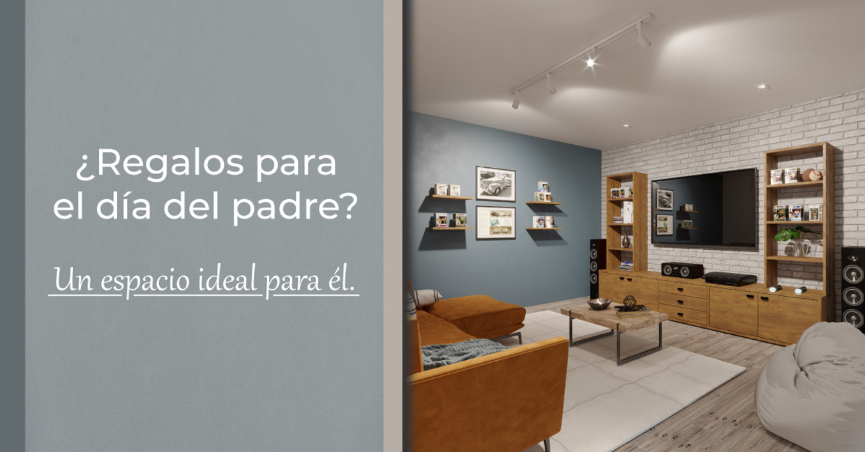 ¿Regalos para el día del padre? Un espacio ideal para él.