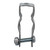 Con-X Paquete 100 Abrazaderas Tipo O para Tubo Conduit 1/2 Pared Delgada Acero 100-AOC012x100