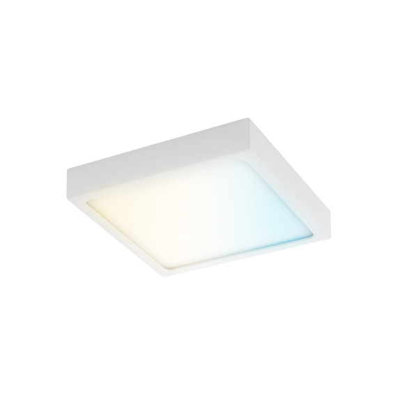 Illux Lámpara LED Frame Cuadrada de Sobreponer en Techo Negro 12 W 100-277 V~ Ajustable 3 000 K - 4 000 K - 6 000 K TL-2809.MTC