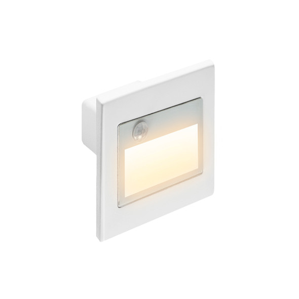 Illux ML-2305 Lámpara Led Echo De Empotrar En Muro 3 W 100-277 V Con Sensor De Movimiento On/Off