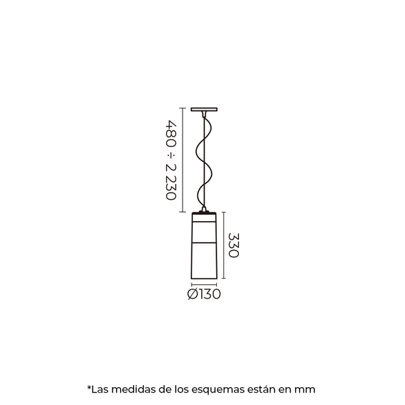 Kartell IL-9011 Lámpara Easy De Suspender En Techo 28 W 120 V