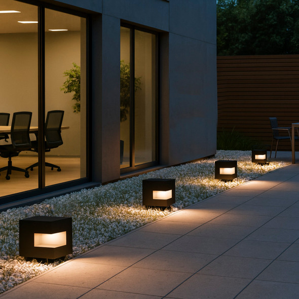 The Collection PL-4910 Lámpara Led Maze De Sobreponer En Piso 10 W 100-277 V 2 700 K