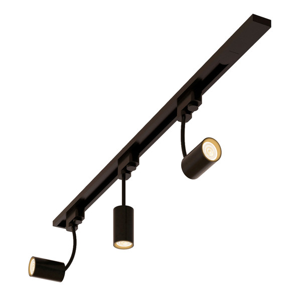 Illux Kit De Riel De 1 Metro De Sobreponer En Techo Con 3 Lámparas LED Kino 50 W Max 120 V~ TL-5155.RKT1