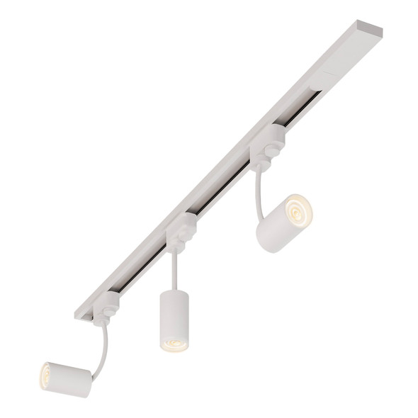 Illux Kit De Riel De 1 Metro De Sobreponer En Techo Con 3 Lámparas LED Kino 50 W Max 120 V~ TL-5155.RKT1