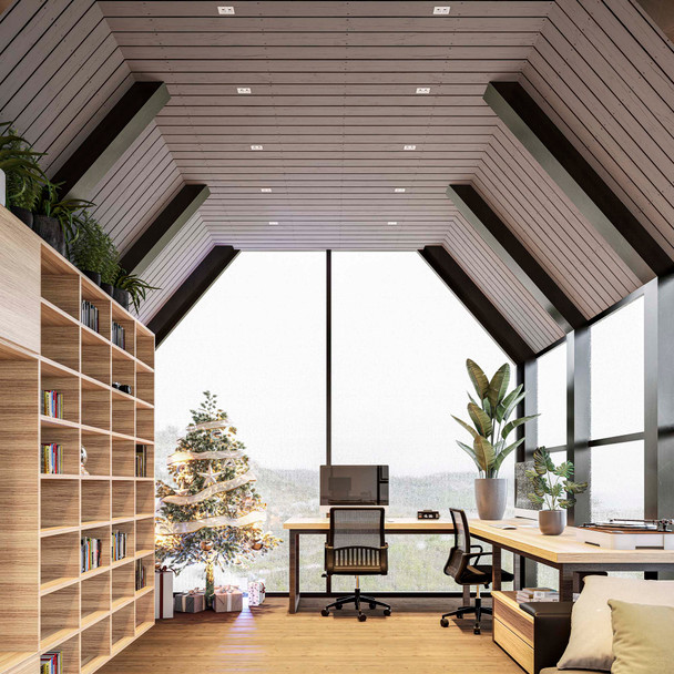 The Collection TL-2804 Luminario RASTER Para Empotrar En Techo 4 W