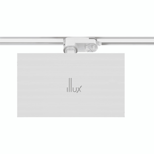 The Collection TL-2810.TRK Luminario RASTER WALLWASHER OPALINO Para Uso En Riel 10 W