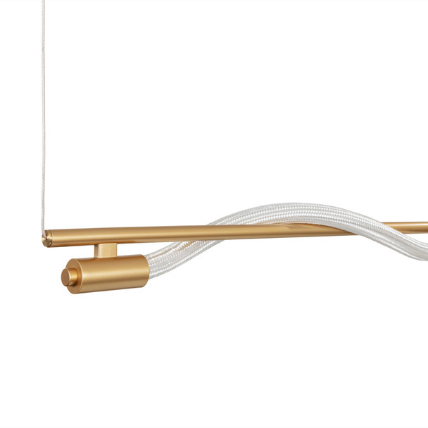 Dekor DL-5113.D30 Luminaria Led De Suspender En Techo Dorado 13 W Dekor DL-5113.D30 Luminaria Led De Suspender En Techo Dorado 13 W