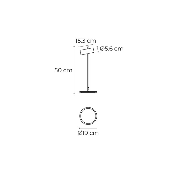 Dekor PL-5150 Luminaria De Sobreponer En Escritorio 50 W MAX No Incluye Lámpara
