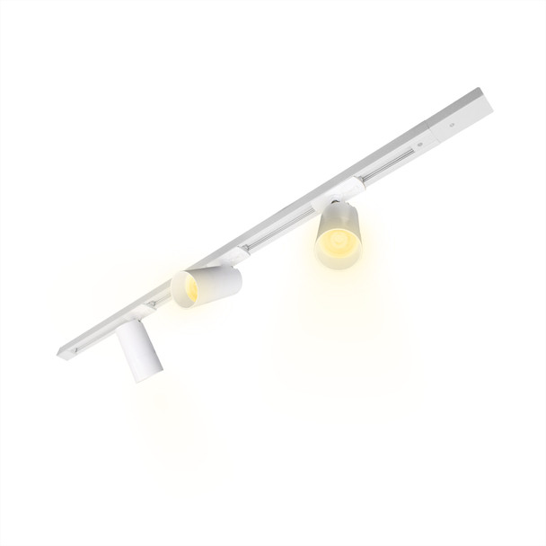 Illux Kit De Riel De 1 Metro De Sobreponer En Techo Con 3 Lámparas LED DENIZ Atenuables 10 W MAX 120 V~ TL-2911.RKT1