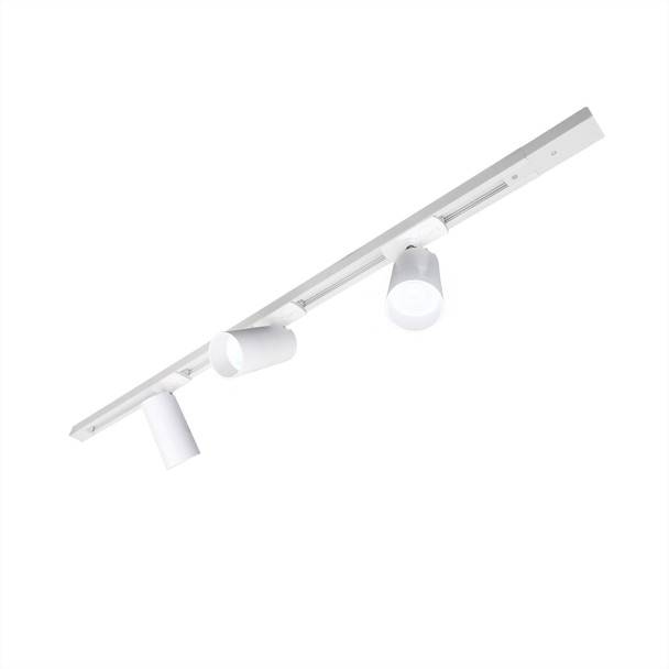 Illux Kit De Riel De 1 Metro De Sobreponer En Techo Con 3 Lámparas LED DENIZ Atenuables 10 W MAX 120 V~ TL-2911.RKT1