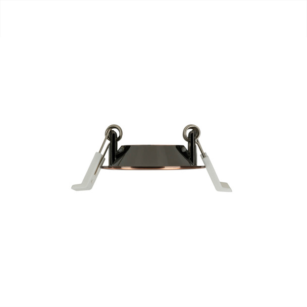 The Collection Mini Arillo Profundo Mini Gu10 Con Clips De Fijación Y Louvre Bronce Rojo Para Lámpara Mini GU10 FL-94MGU10 AR-9401.BRR