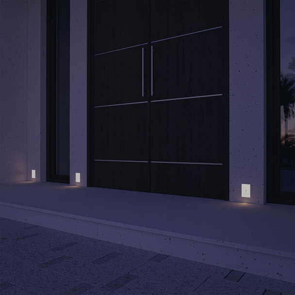 Illux Luminaria Led Costa Line Senda IV De Empotrar En Muro 2 W 100-277 V ~ 2 700 K ML-9902