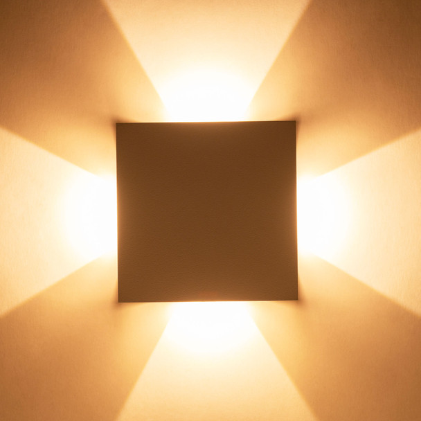 Illux ML-9907 Luminaria Led Costa Line Vektor De Sobreponer En Muro 4 W 100-277 V ~ 2 700 K