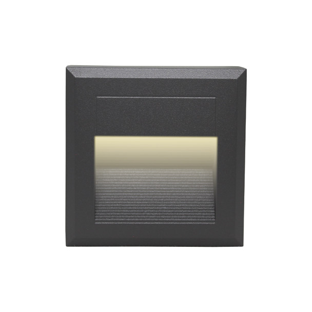 Illux Luminaria Led Arbotante De Sobreponer En Muro Gris 3 W 100-277 V~ 3 000 K ML-2002.SORG30