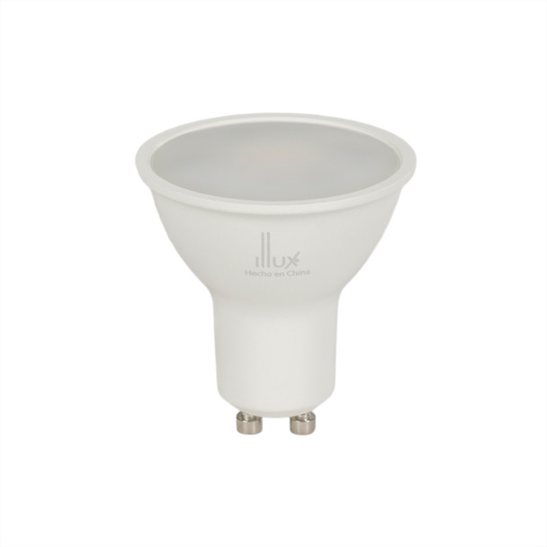 Illux Lampara GU10 Led GU10 Blanco 5 W 127 V~ RGB 120° Con Control Remoto Con 2 Baterías AAA