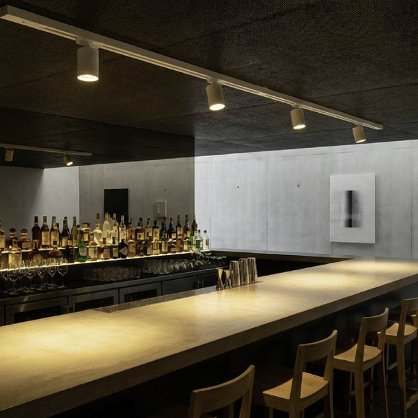 Illux Kit De Riel De 2 Metro De Sobreponer En Techo Con 4 Lámparas Led Deniz 10 W Max 120 V TL-2910.RKT2