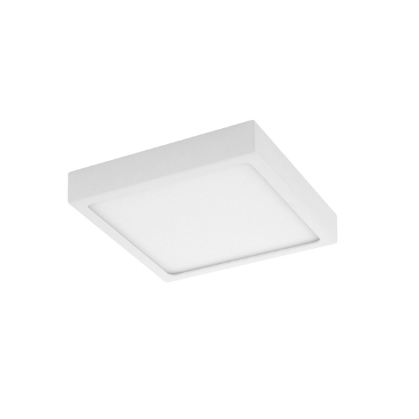 Illux Lámpara LED Frame Cuadrada de Sobreponer en Techo Negro 12 W 100-277 V~ Ajustable 3 000 K - 4 000 K - 6 000 K TL-2809.MTC