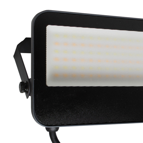Illux Reflector LED Tritone de Sobreponer Negro 30 W 100-277 V~ Ajustable 3 000 K - 4 000 K - 6 500 K 3 300 - 3 600 Lm RL-3630.NMTC