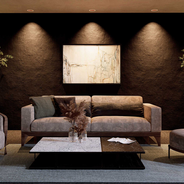 The Collection Lámpara DARKLIGHT para Empotrar en Techo 20 W 100 – 277 V~ Temperaturas 2 400 K, 2 700 K, 3 000 K, 4 000 K Ángulo de Apertura 25°, 45° IRC 90 UGR 16 TL-3020