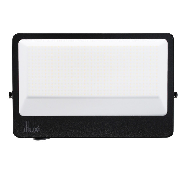 Illux Reflector LED Tritone de Sobreponer Negro 200 W 100-277 V~ Ajustable 3 000 K - 4 000 K - 6 500 K 22 000 - 24 000 Lm RL-36200.NMTC