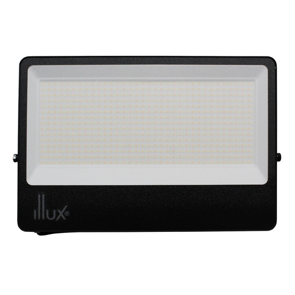 Illux Reflector LED Tritone de Sobreponer Negro 300 W 100-277 V~ Ajustable 3 000 K - 4 000 K - 6 500 K 33 000 -  36 000 Lm RL-36300.NMTC
