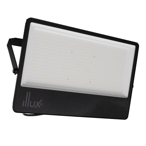 Illux Reflector LED Tritone de Sobreponer Negro 400 W 100-277 V~ Ajustable 3 000 K - 4 000 K - 6 500 K 44 000 - 48 000 Lm RL-36400.NMTC